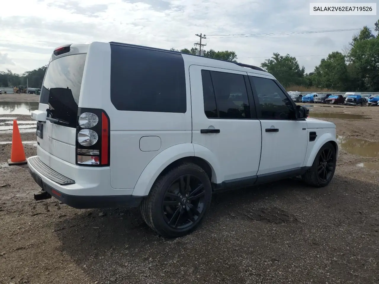 2014 Land Rover Lr4 Hse Luxury VIN: SALAK2V62EA719526 Lot: 60693045