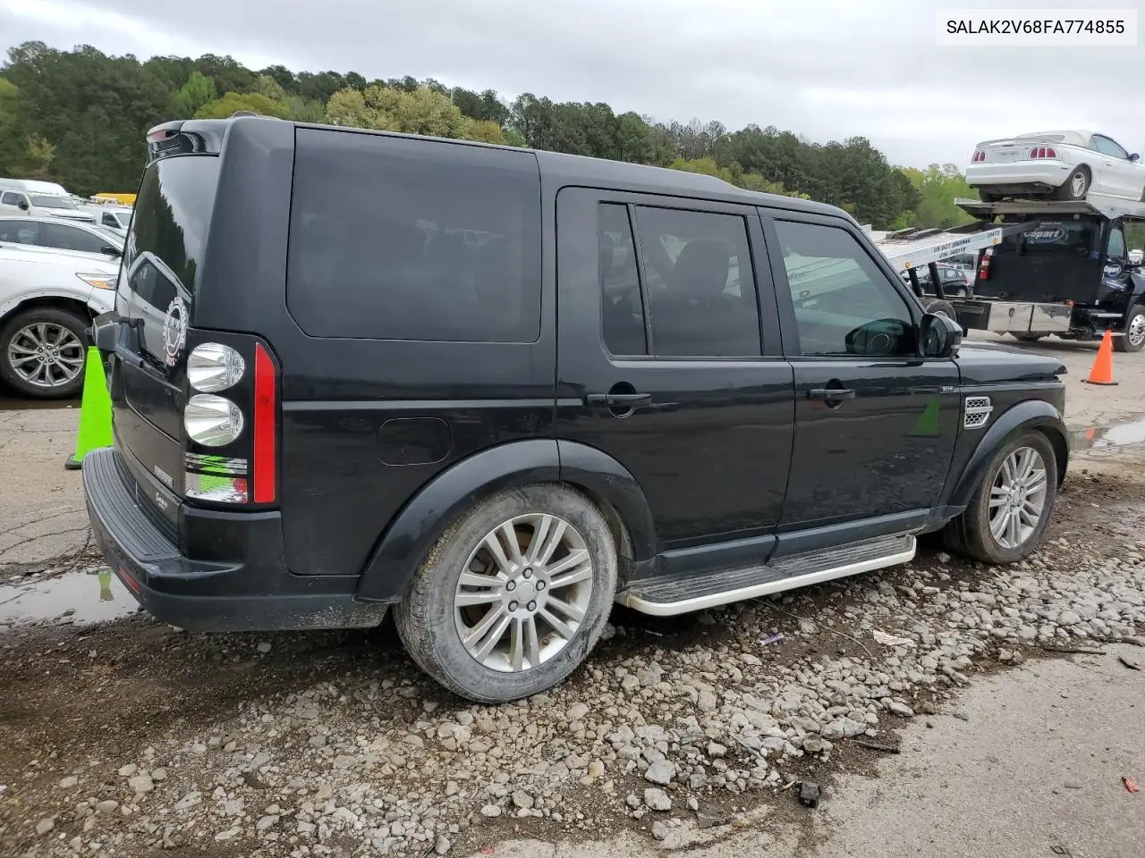 2015 Land Rover Lr4 Hse Luxury VIN: SALAK2V68FA774855 Lot: 50954595
