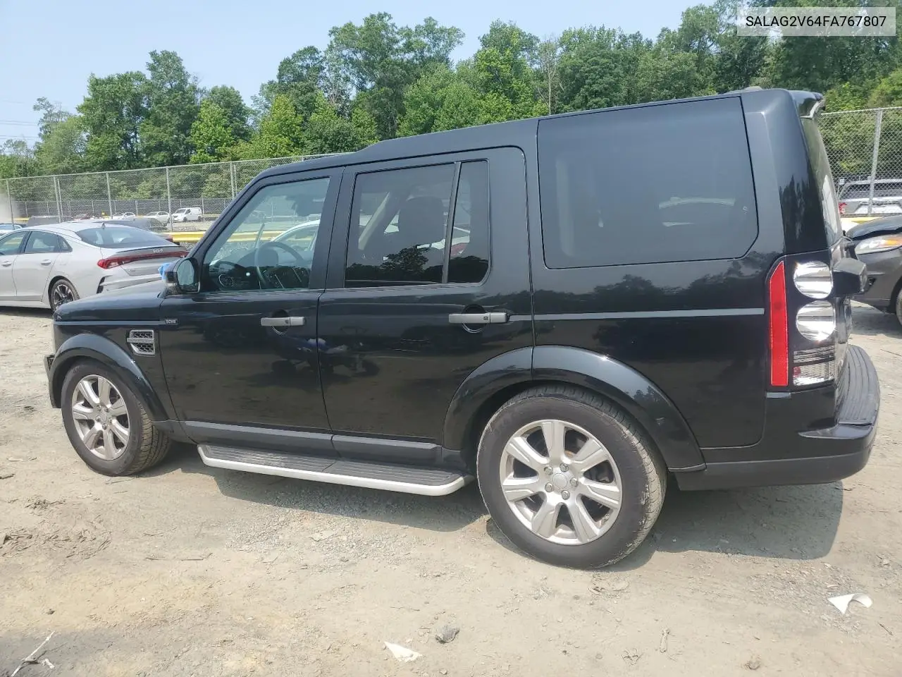 2015 Land Rover Lr4 Hse VIN: SALAG2V64FA767807 Lot: 58503355
