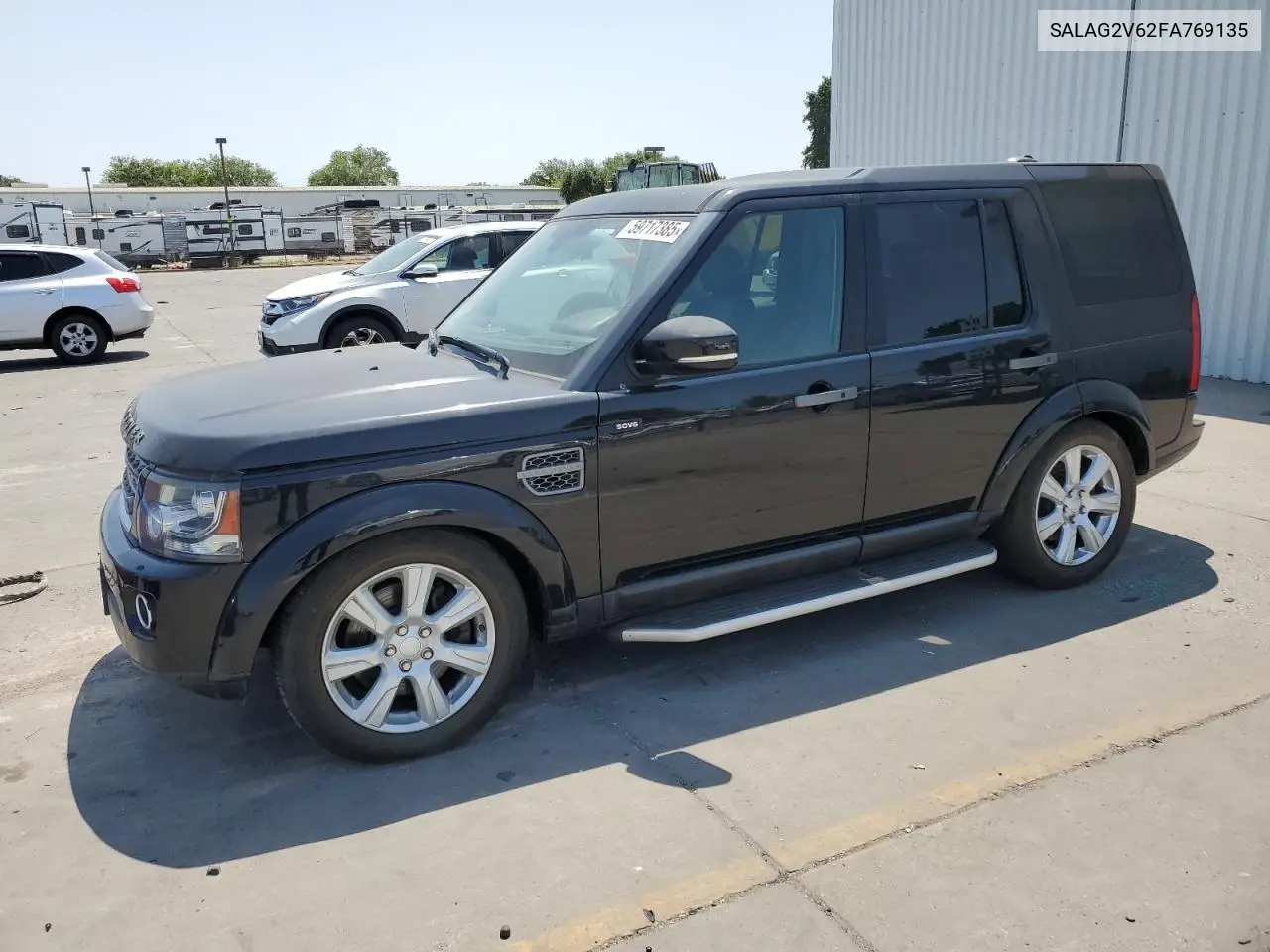 2015 Land Rover Lr4 Hse VIN: SALAG2V62FA769135 Lot: 59717385