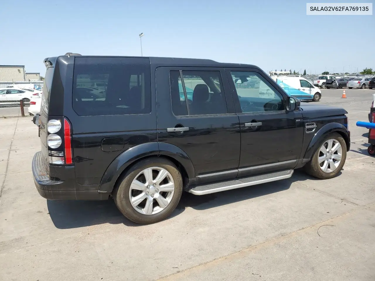 2015 Land Rover Lr4 Hse VIN: SALAG2V62FA769135 Lot: 59717385