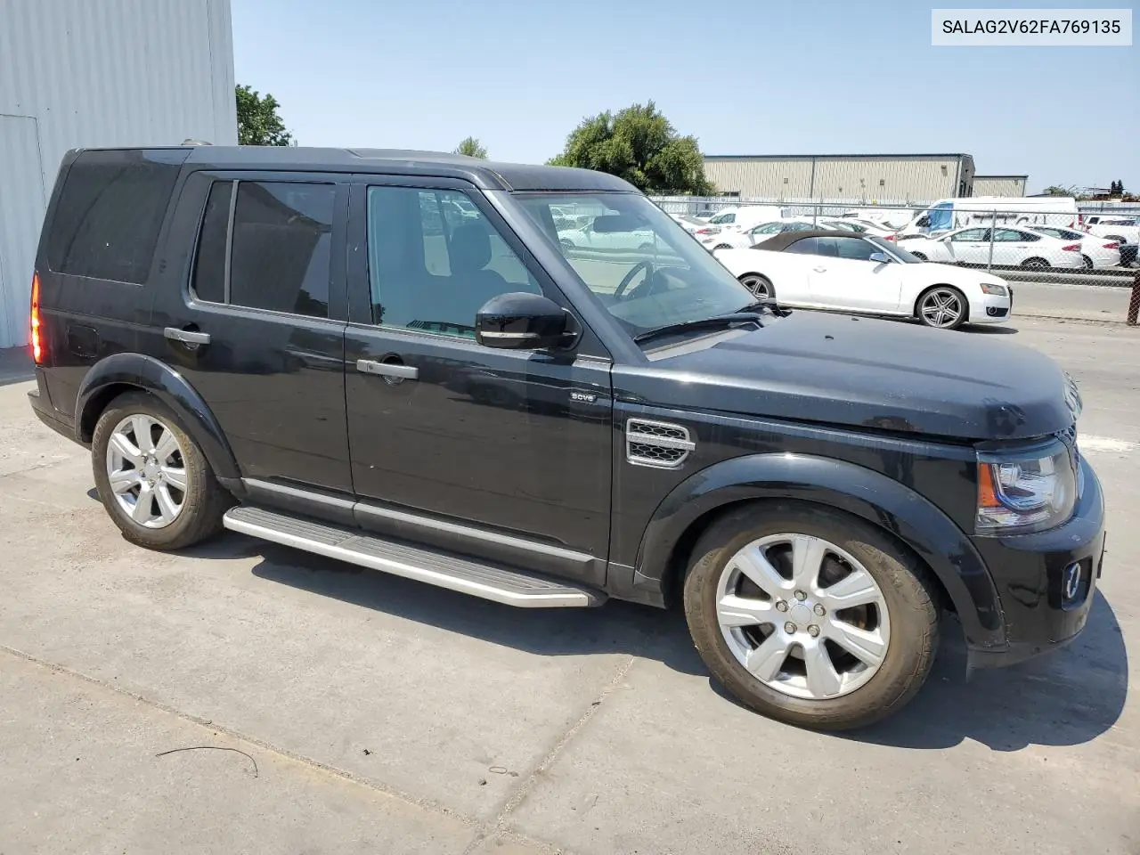 2015 Land Rover Lr4 Hse VIN: SALAG2V62FA769135 Lot: 59717385