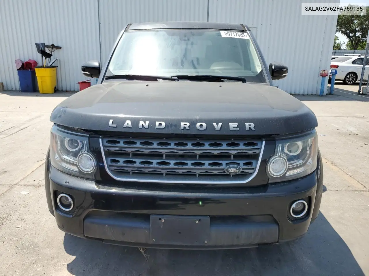 2015 Land Rover Lr4 Hse VIN: SALAG2V62FA769135 Lot: 59717385