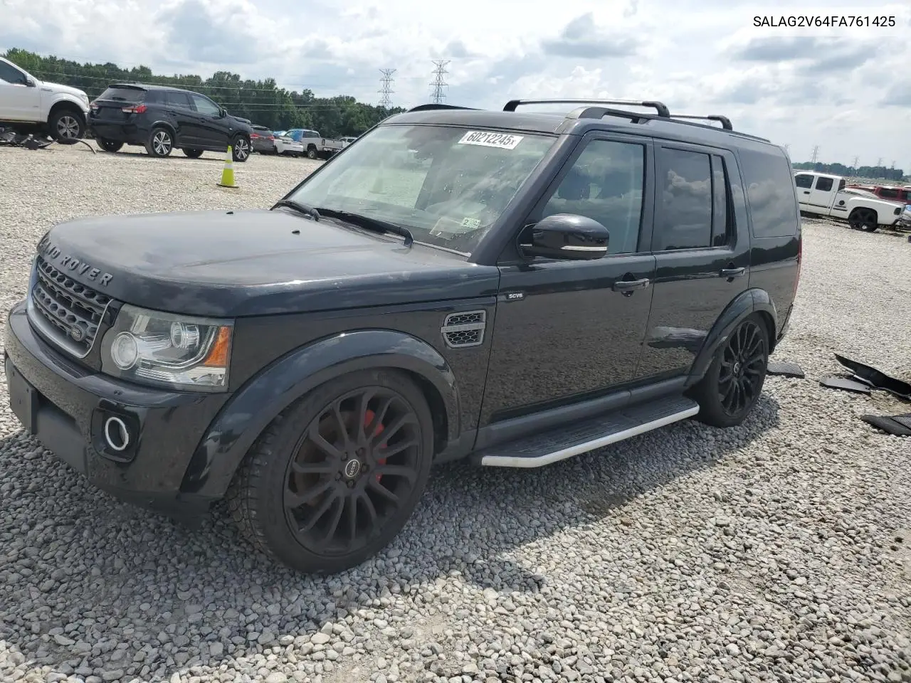 2015 Land Rover Lr4 Hse VIN: SALAG2V64FA761425 Lot: 60212245