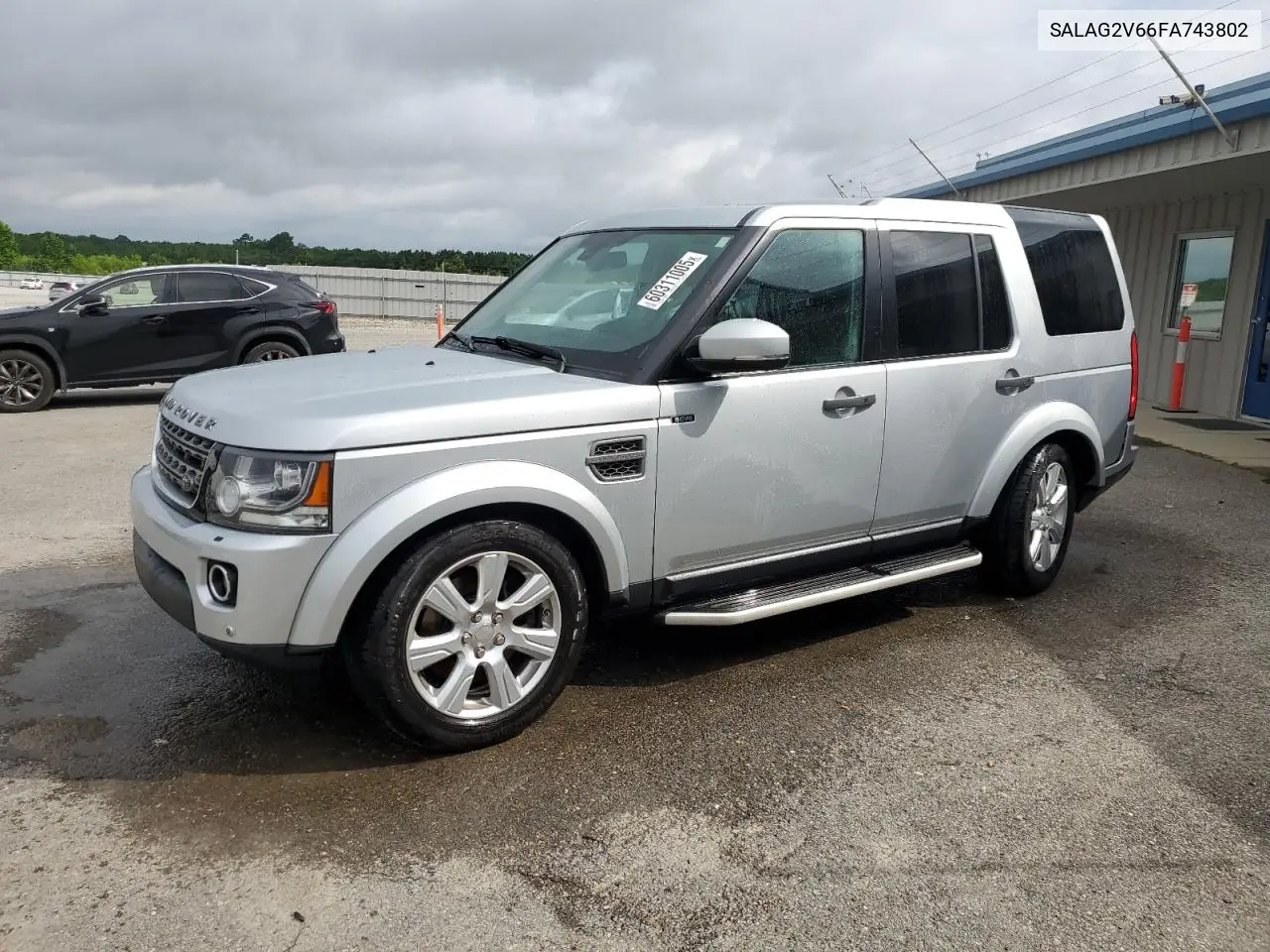 2015 Land Rover Lr4 Hse VIN: SALAG2V66FA743802 Lot: 60311005
