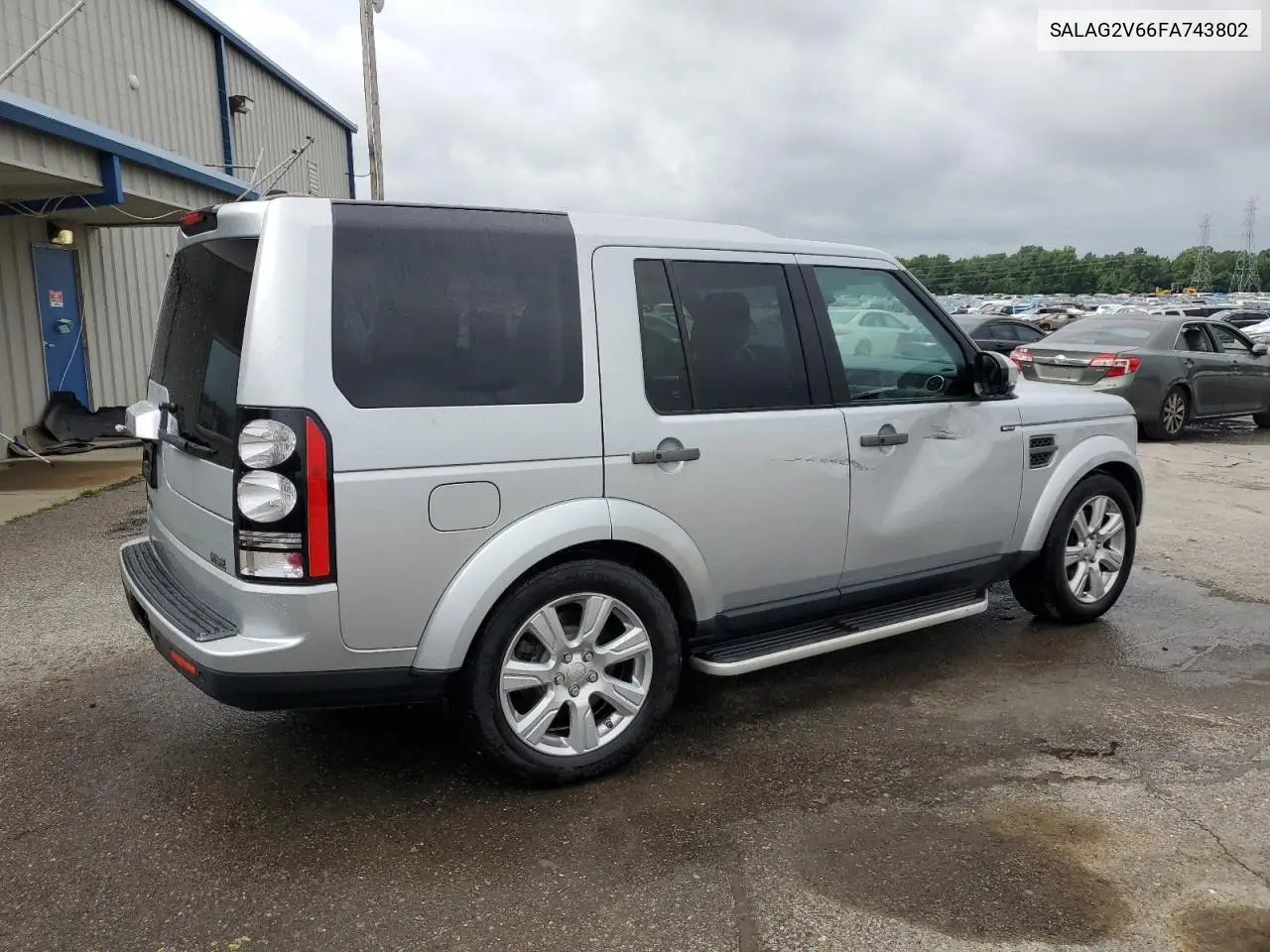 2015 Land Rover Lr4 Hse VIN: SALAG2V66FA743802 Lot: 60311005