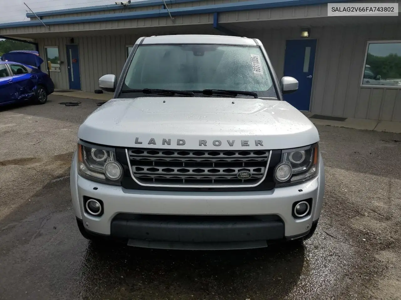 2015 Land Rover Lr4 Hse VIN: SALAG2V66FA743802 Lot: 60311005