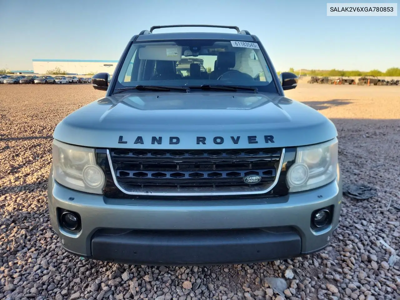 2015 Land Rover Lr4 Hse Luxury VIN: SALAK2V6XGA780853 Lot: 61183545