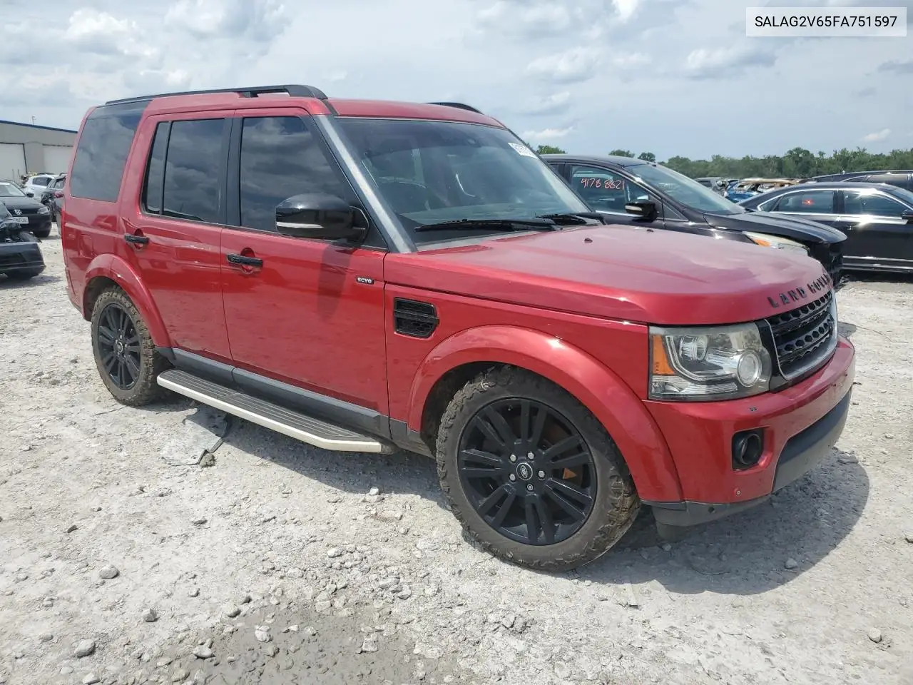2015 Land Rover Lr4 Hse VIN: SALAG2V65FA751597 Lot: 61757315