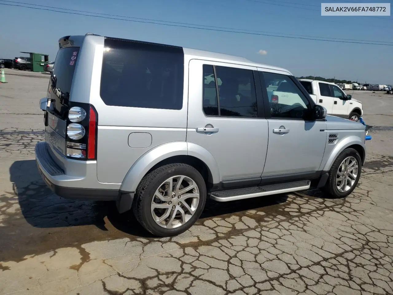 2015 Land Rover Lr4 Hse Luxury VIN: SALAK2V66FA748772 Lot: 61830075