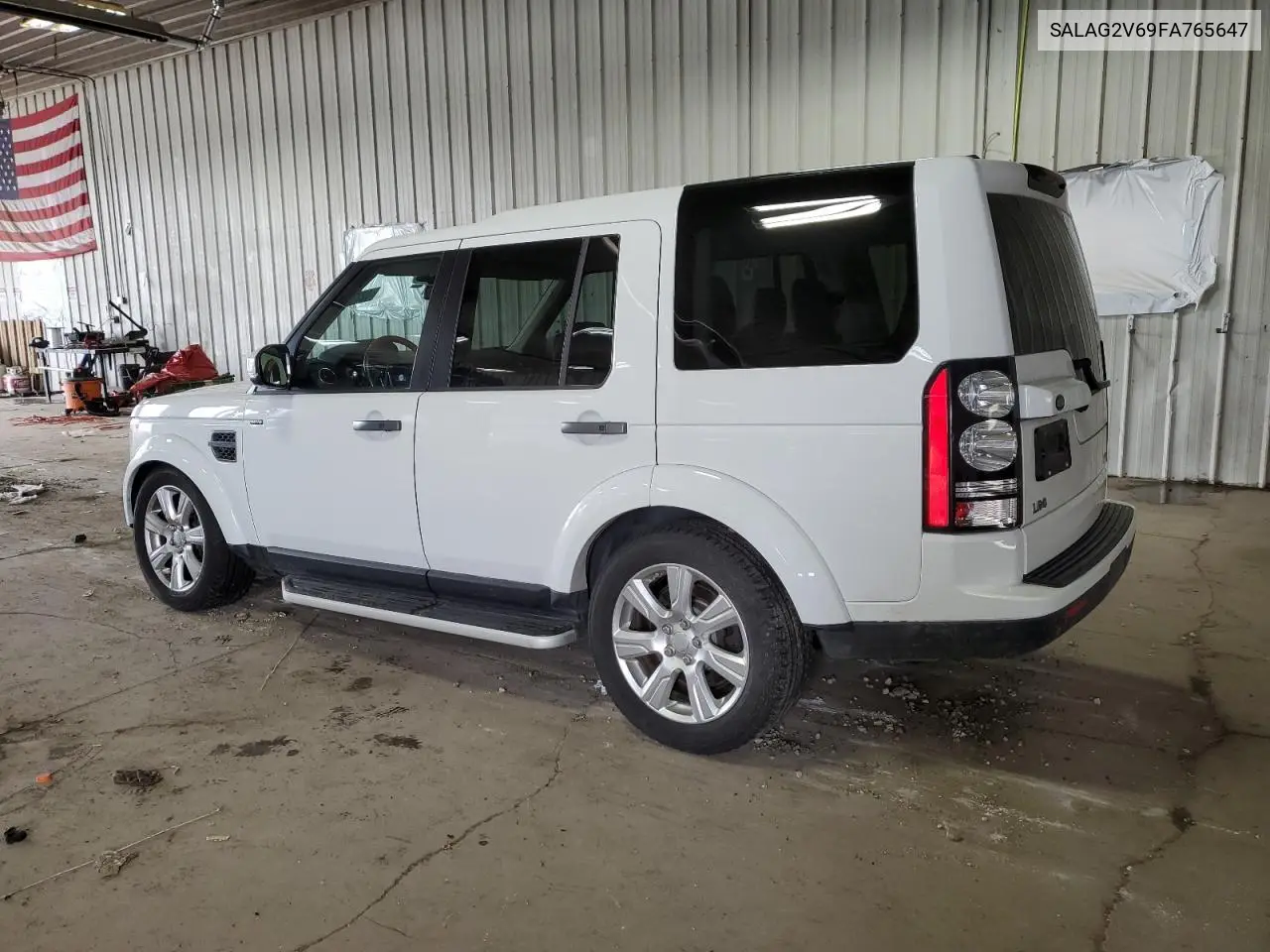 2015 Land Rover Lr4 Hse VIN: SALAG2V69FA765647 Lot: 62235365
