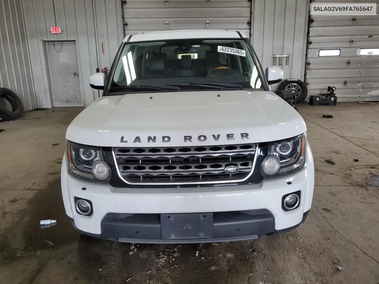 2015 Land Rover Lr4 Hse VIN: SALAG2V69FA765647 Lot: 62235365