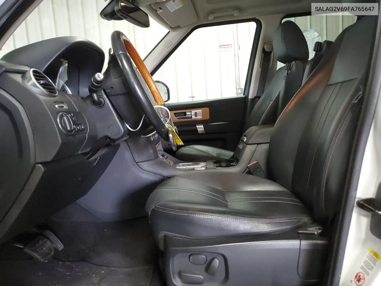 2015 Land Rover Lr4 Hse VIN: SALAG2V69FA765647 Lot: 62235365