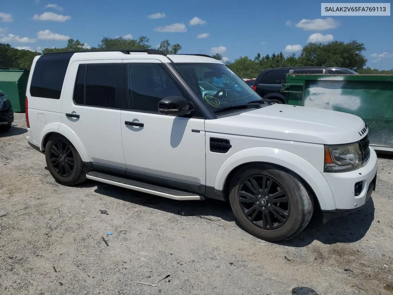 2015 Land Rover Lr4 Hse Luxury VIN: SALAK2V65FA769113 Lot: 62270925