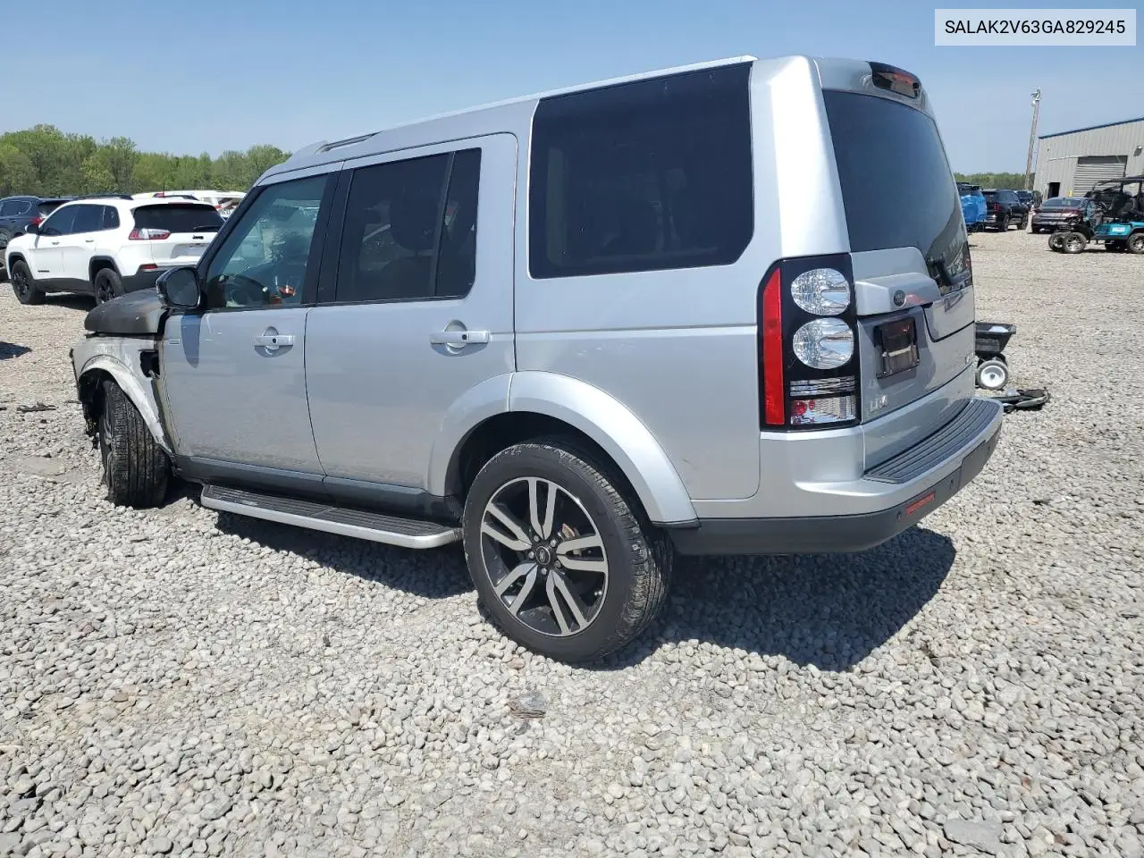 2016 Land Rover Lr4 Hse Luxury VIN: SALAK2V63GA829245 Lot: 52592465