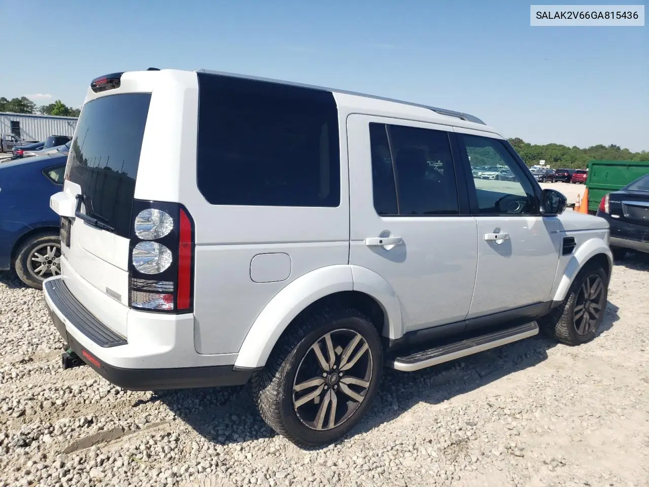 2016 Land Rover Lr4 Hse Luxury VIN: SALAK2V66GA815436 Lot: 56035285