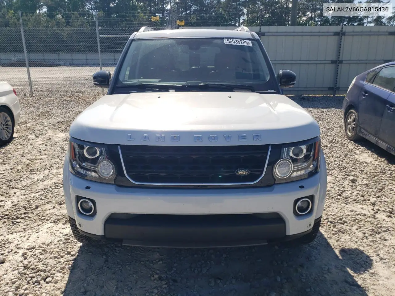 2016 Land Rover Lr4 Hse Luxury VIN: SALAK2V66GA815436 Lot: 56035285