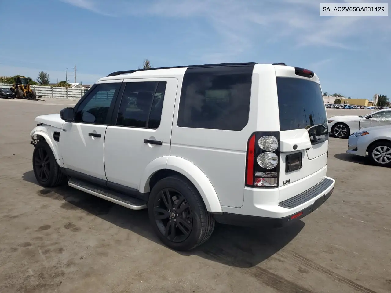 2016 Land Rover Lr4 VIN: SALAC2V65GA831429 Lot: 58659525