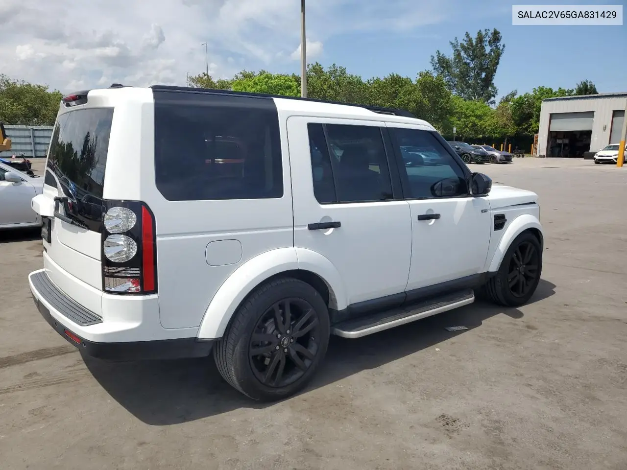 2016 Land Rover Lr4 VIN: SALAC2V65GA831429 Lot: 58659525