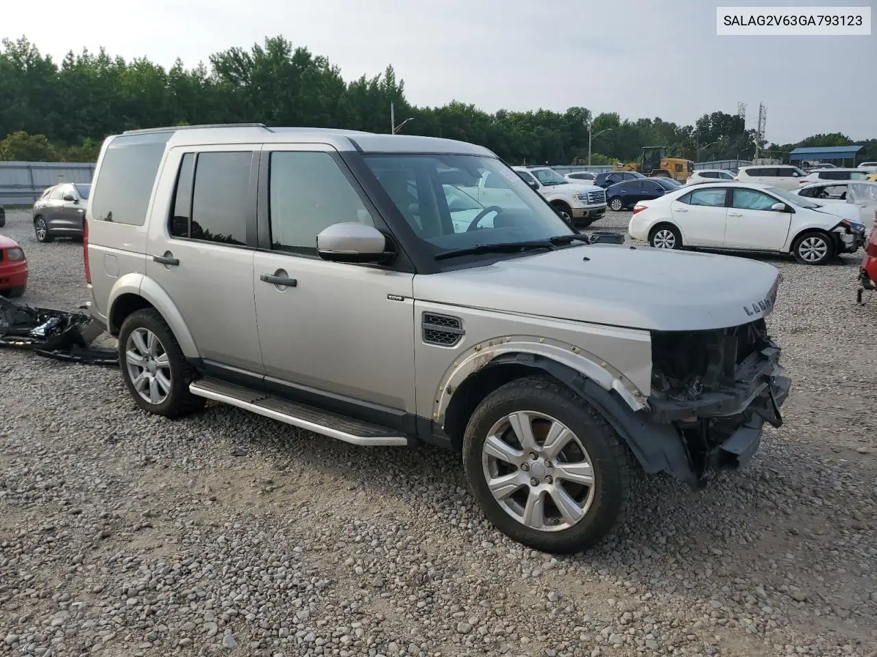2016 Land Rover Lr4 Hse VIN: SALAG2V63GA793123 Lot: 59111895