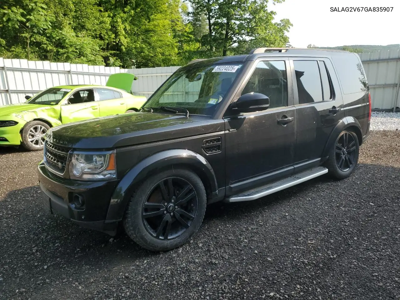 2016 Land Rover Lr4 Hse VIN: SALAG2V67GA835907 Lot: 59224025