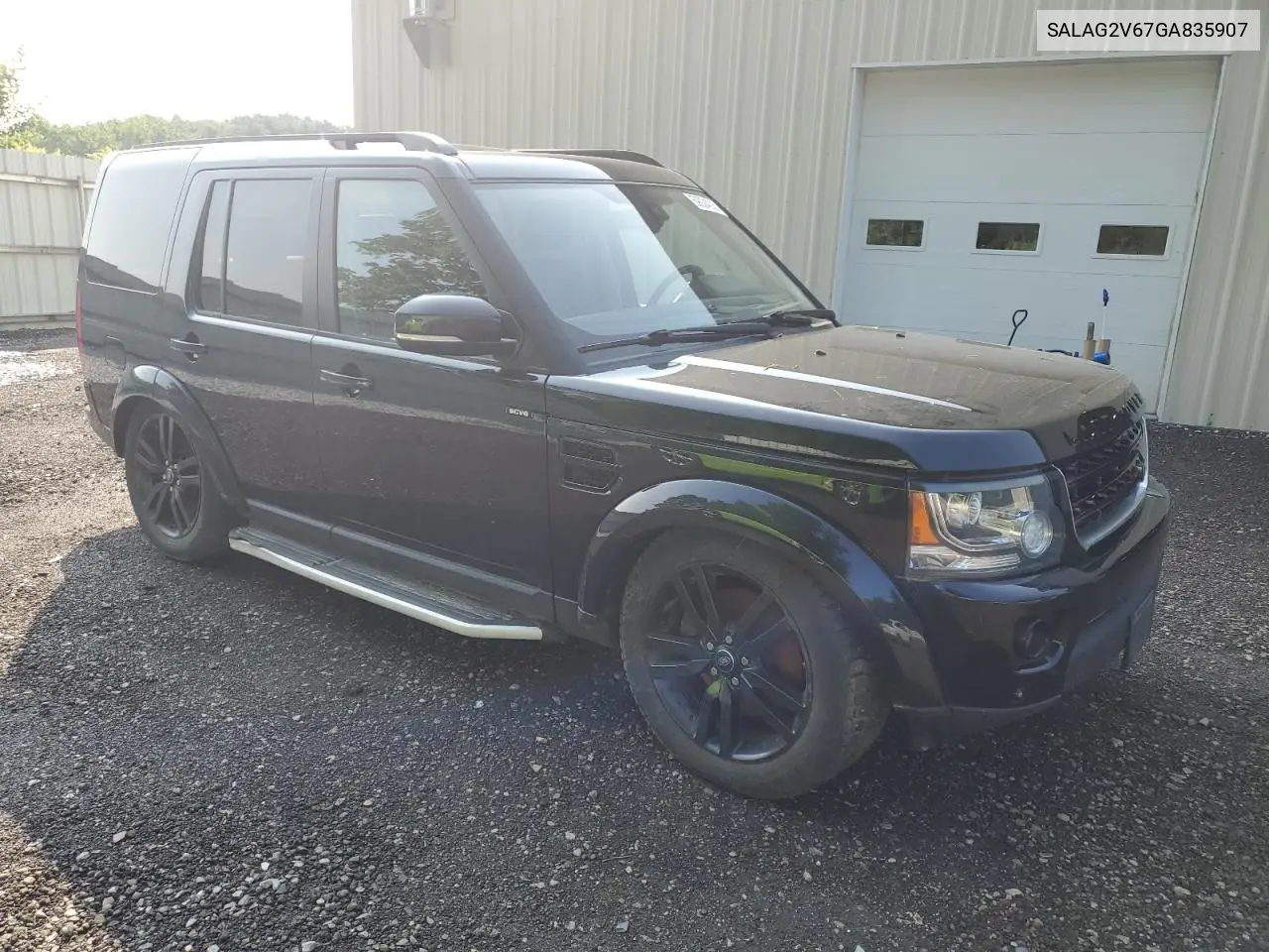 2016 Land Rover Lr4 Hse VIN: SALAG2V67GA835907 Lot: 59224025