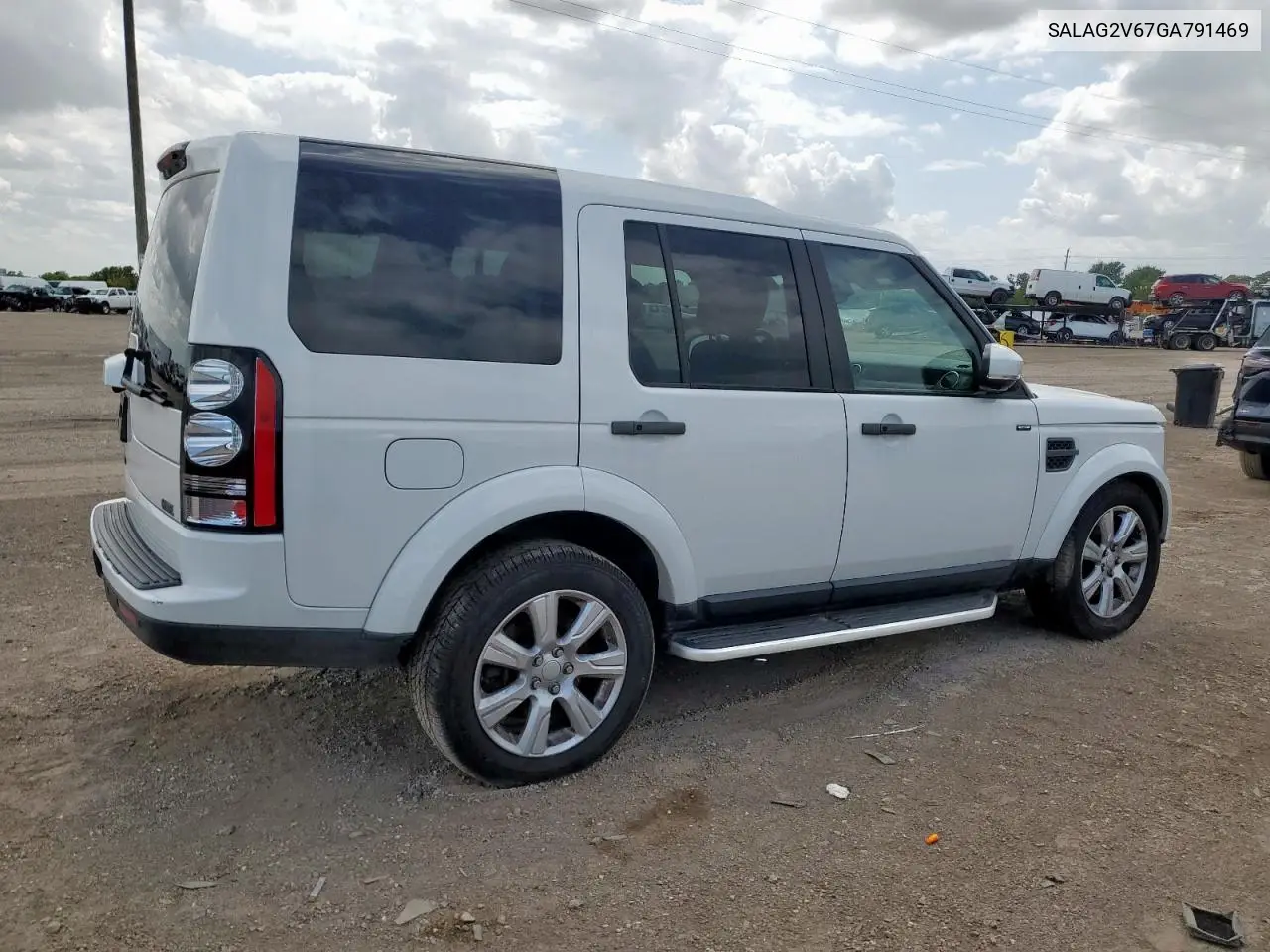 2016 Land Rover Lr4 Hse VIN: SALAG2V67GA791469 Lot: 59595615