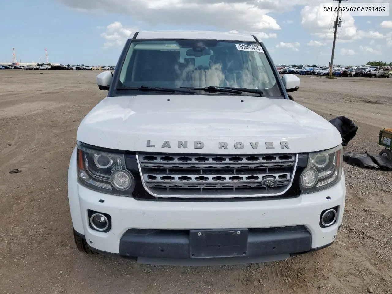 2016 Land Rover Lr4 Hse VIN: SALAG2V67GA791469 Lot: 59595615