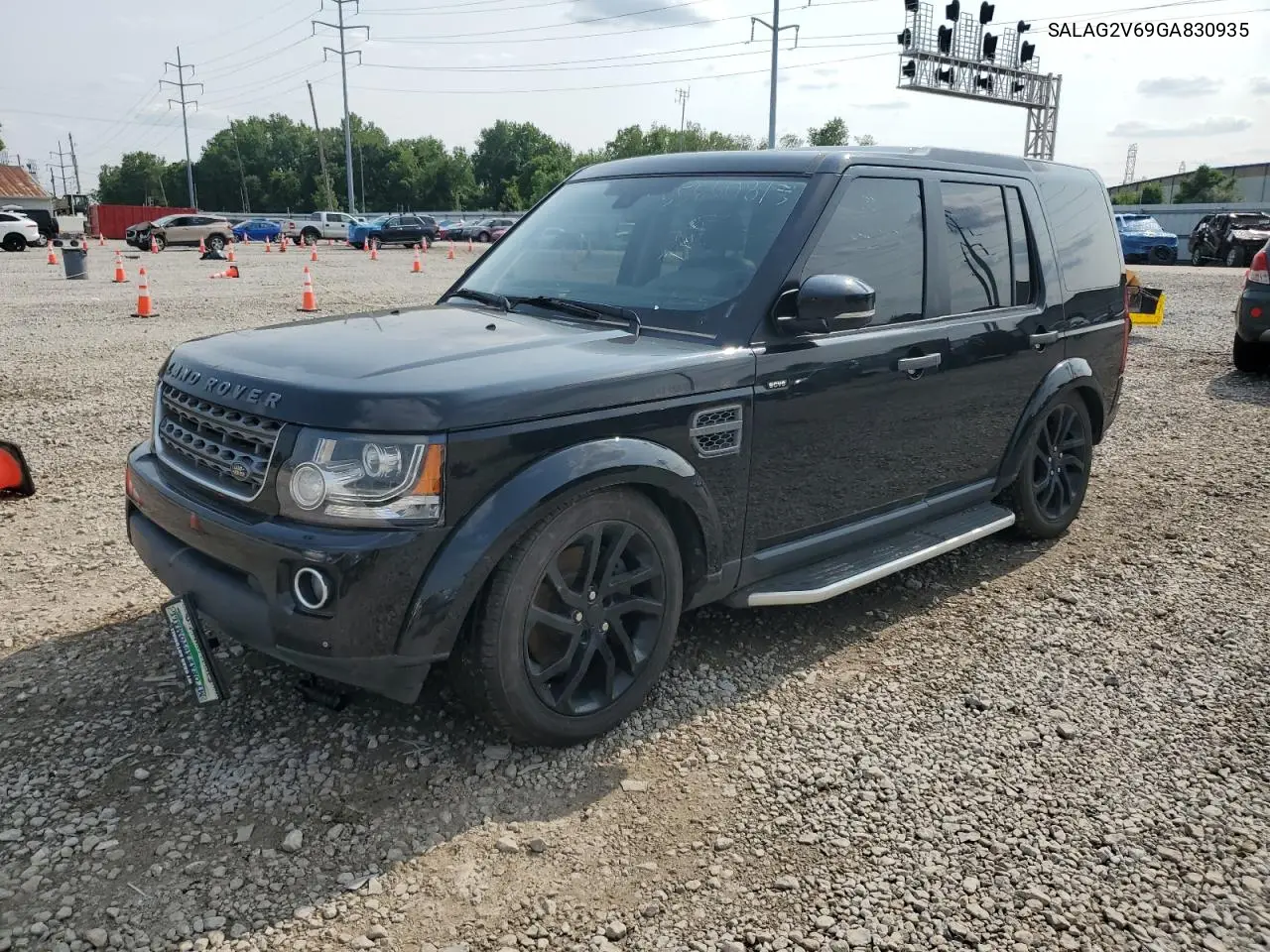 2016 Land Rover Lr4 Hse VIN: SALAG2V69GA830935 Lot: 59640185