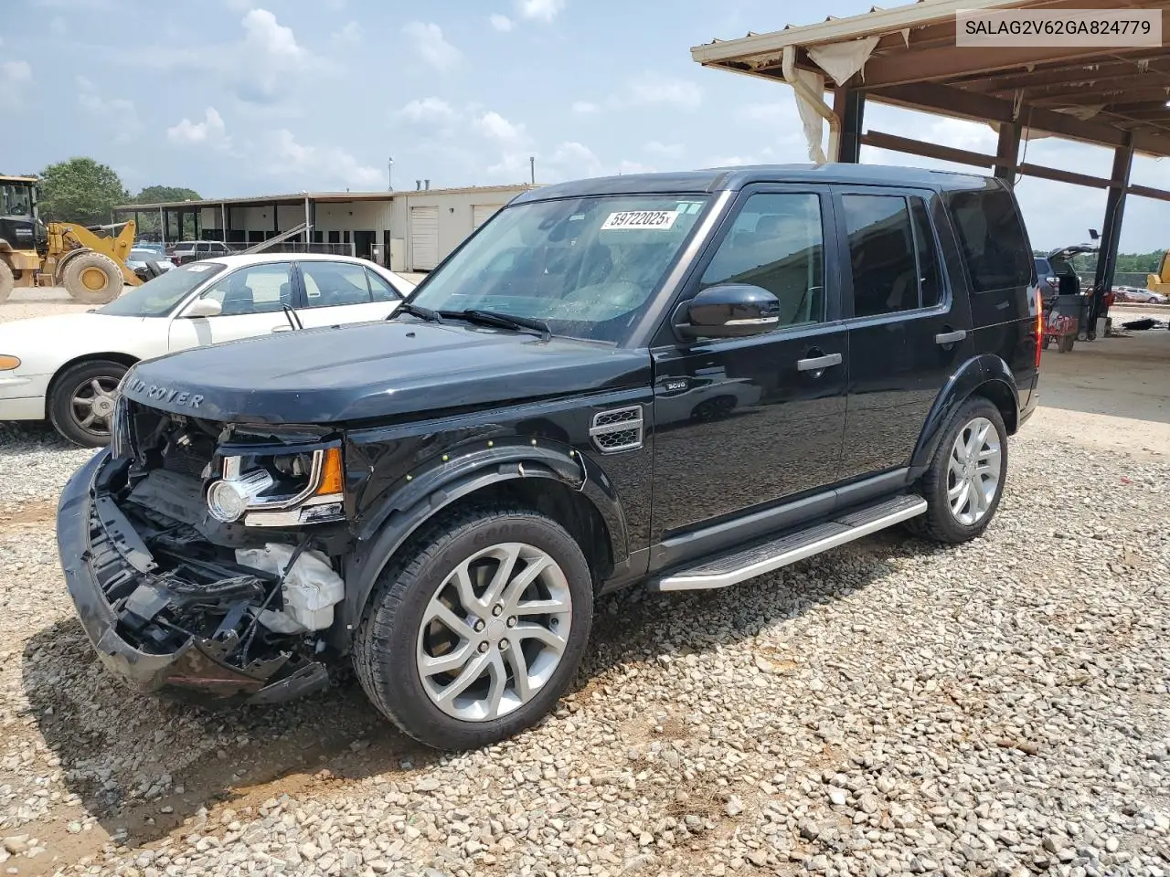 2016 Land Rover Lr4 Hse VIN: SALAG2V62GA824779 Lot: 59722025