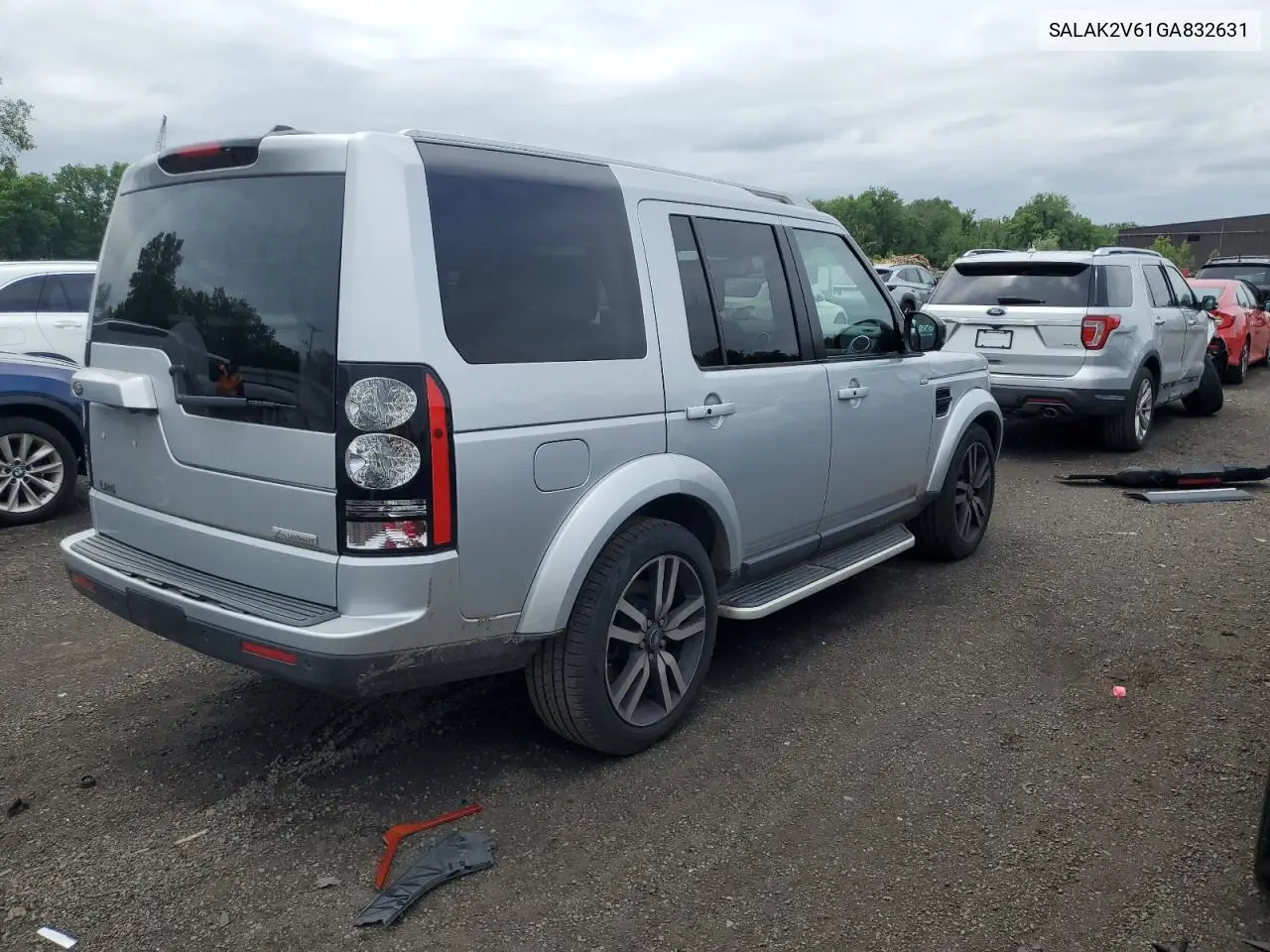 2016 Land Rover Lr4 Hse Luxury VIN: SALAK2V61GA832631 Lot: 59880475