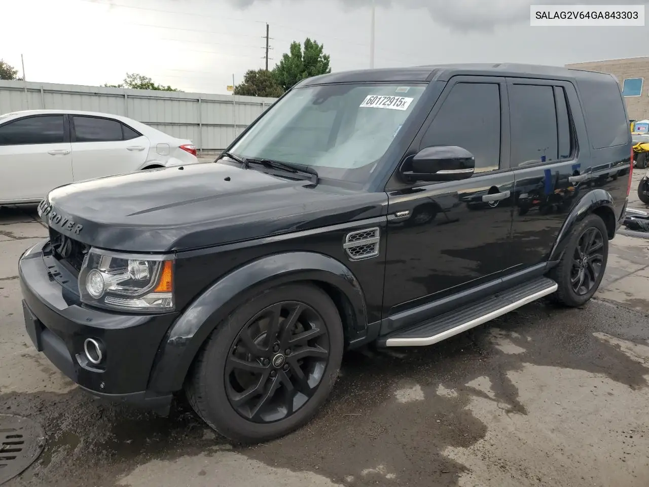 2016 Land Rover Lr4 Hse VIN: SALAG2V64GA843303 Lot: 60172915