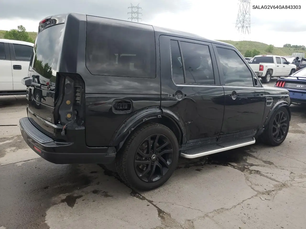 2016 Land Rover Lr4 Hse VIN: SALAG2V64GA843303 Lot: 60172915