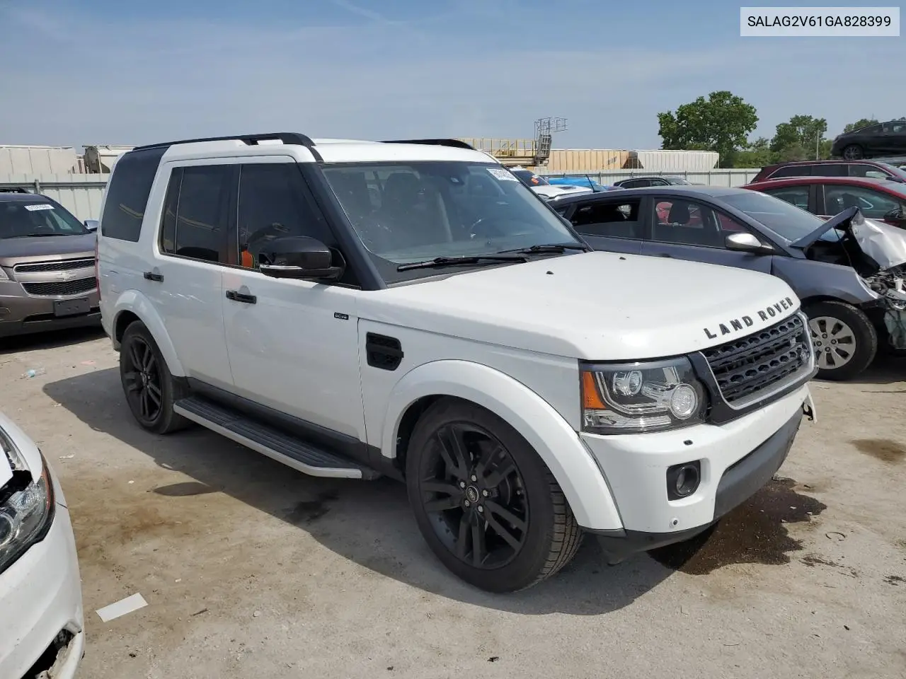 2016 Land Rover Lr4 Hse VIN: SALAG2V61GA828399 Lot: 60748325