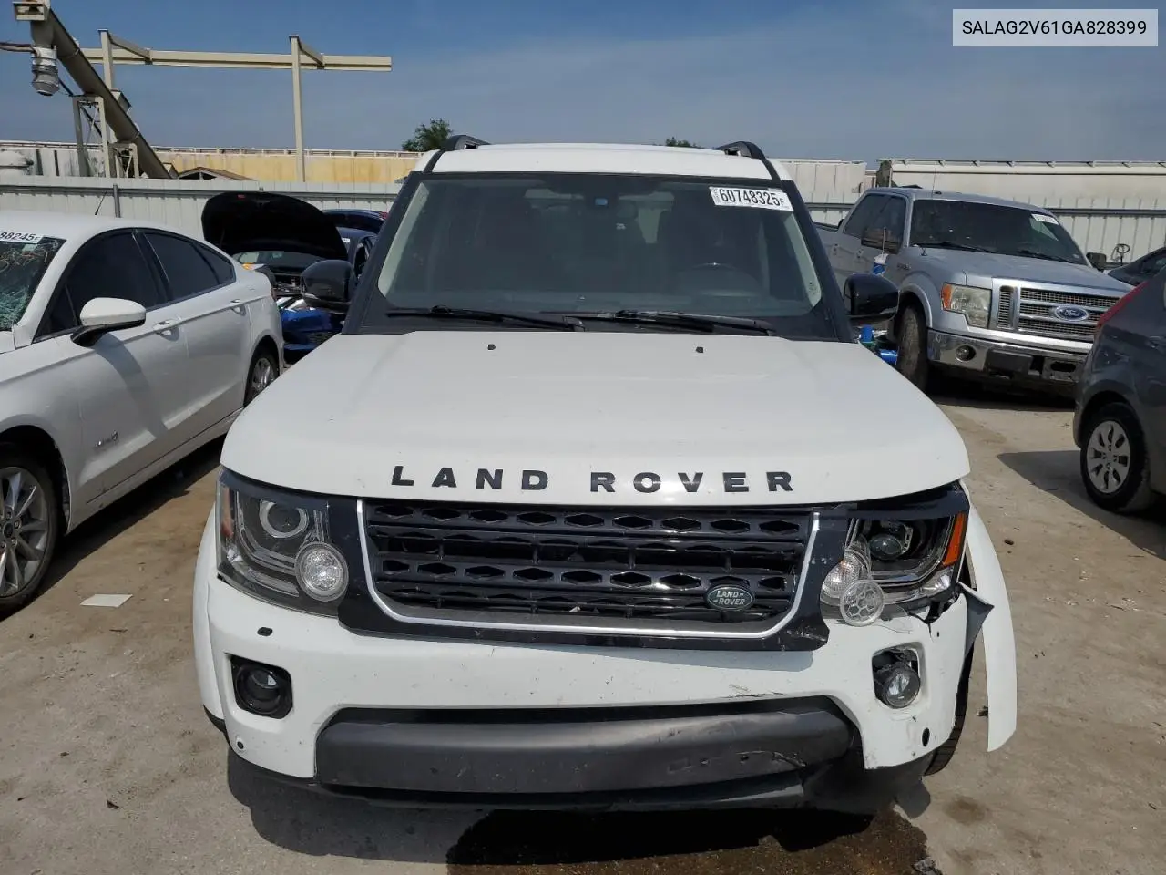 2016 Land Rover Lr4 Hse VIN: SALAG2V61GA828399 Lot: 60748325