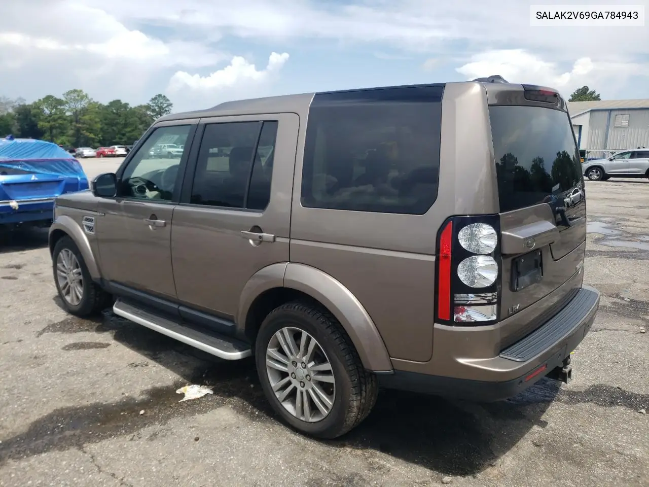 2016 Land Rover Lr4 Hse Luxury VIN: SALAK2V69GA784943 Lot: 61089295