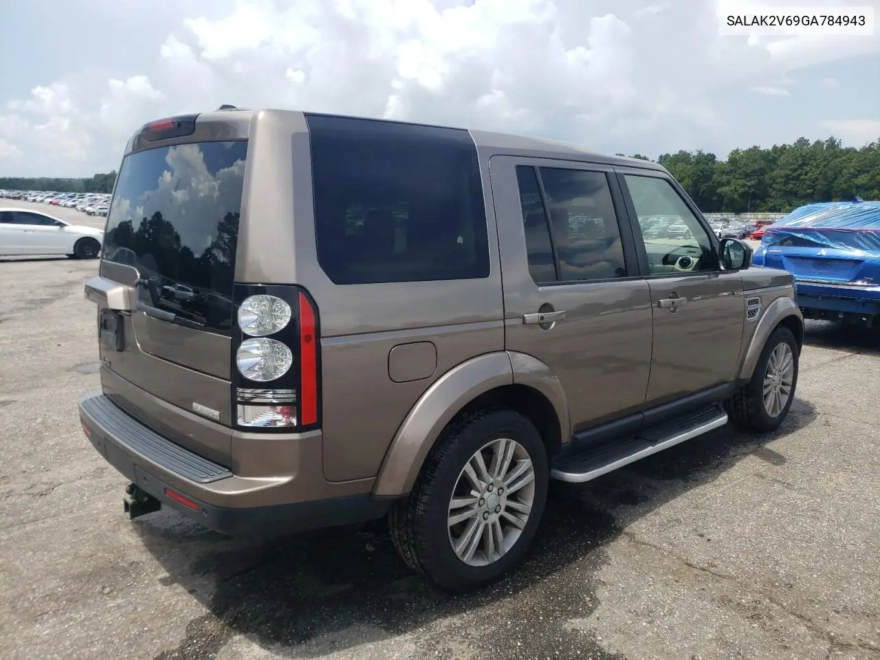 2016 Land Rover Lr4 Hse Luxury VIN: SALAK2V69GA784943 Lot: 61089295