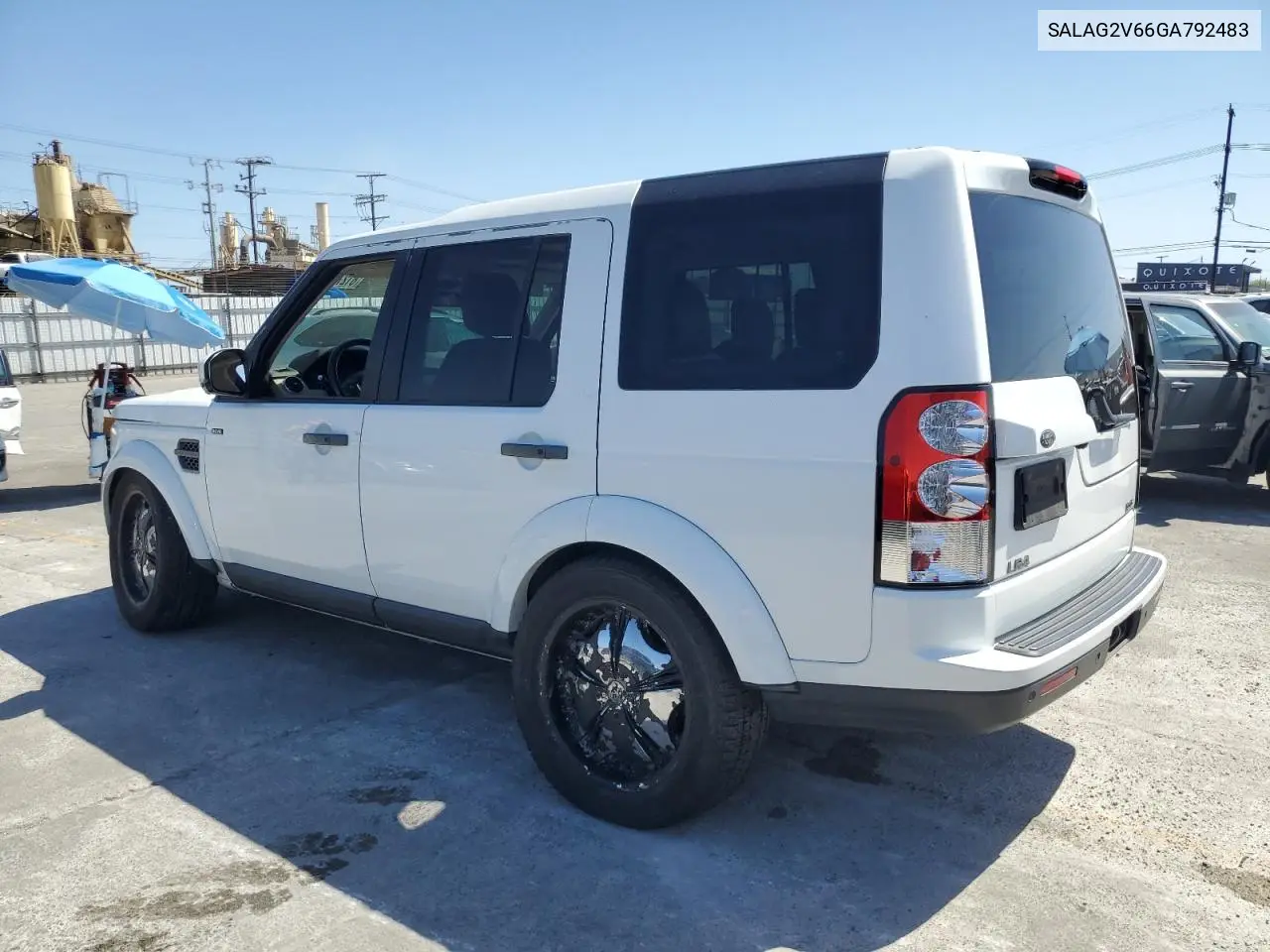 2016 Land Rover Lr4 Hse VIN: SALAG2V66GA792483 Lot: 61273475