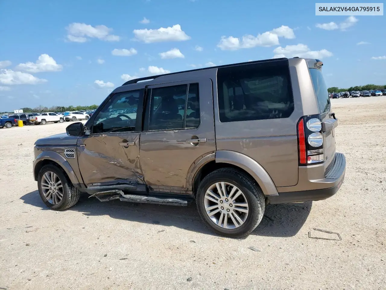 2016 Land Rover Lr4 Hse Luxury VIN: SALAK2V64GA795915 Lot: 61481325