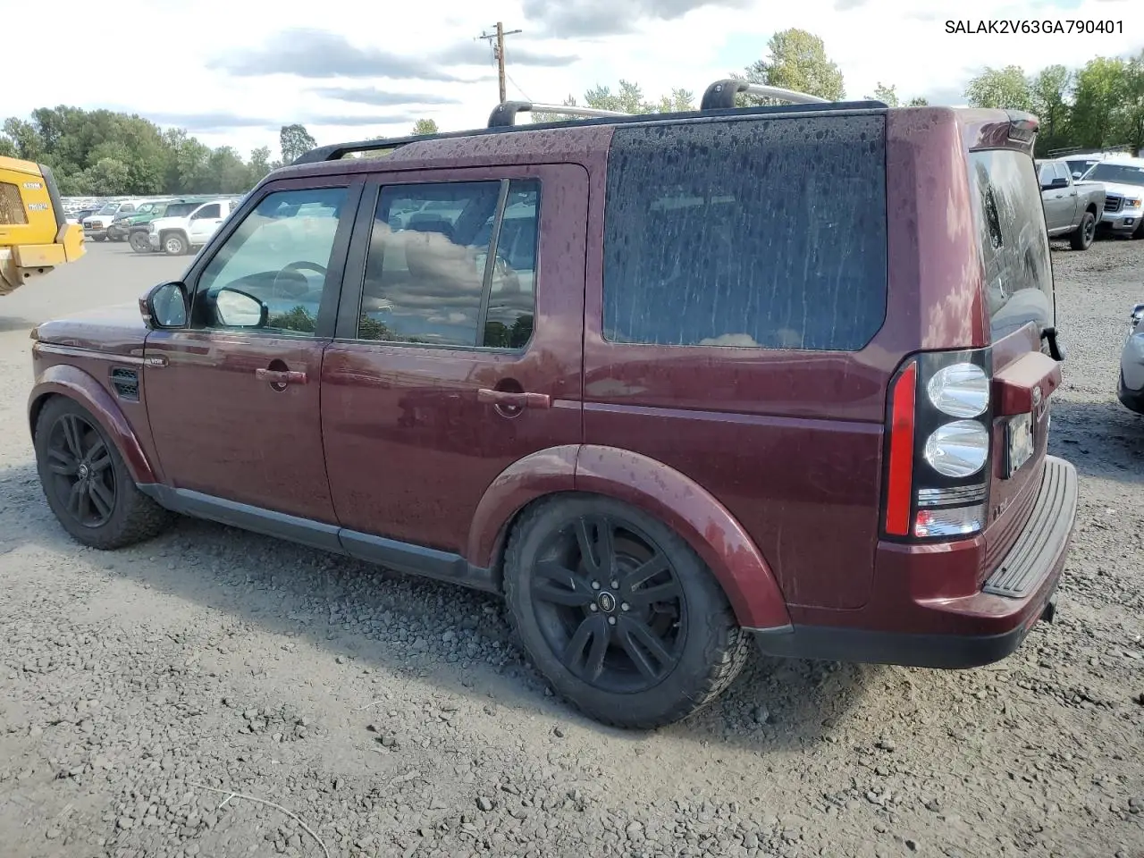 2016 Land Rover Lr4 Hse Luxury VIN: SALAK2V63GA790401 Lot: 61655285