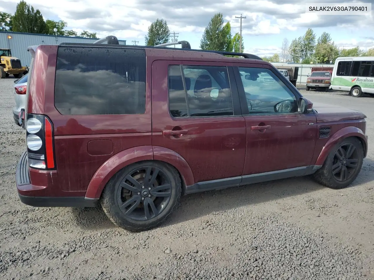 2016 Land Rover Lr4 Hse Luxury VIN: SALAK2V63GA790401 Lot: 61655285