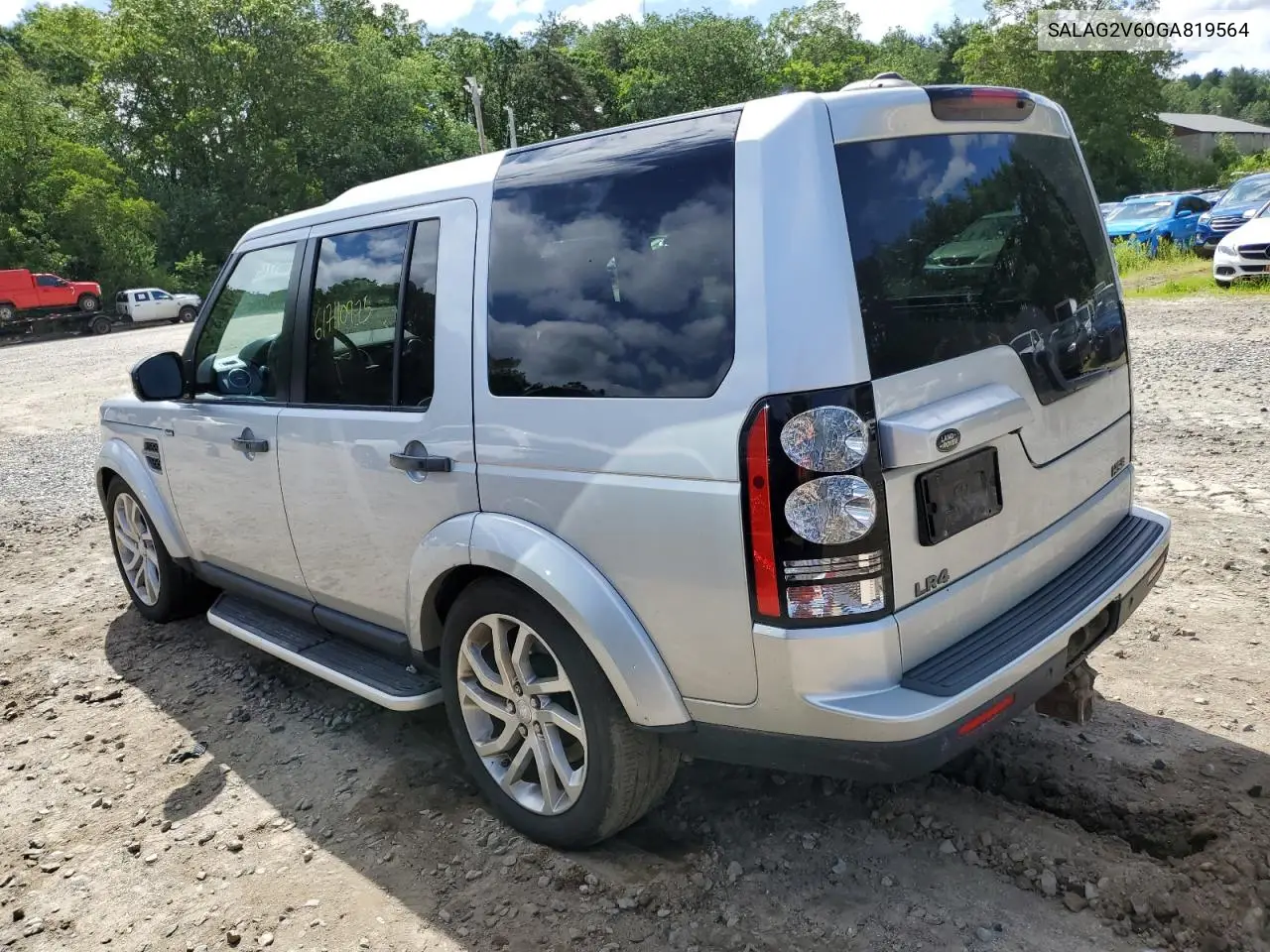 2016 Land Rover Lr4 Hse VIN: SALAG2V60GA819564 Lot: 61740975