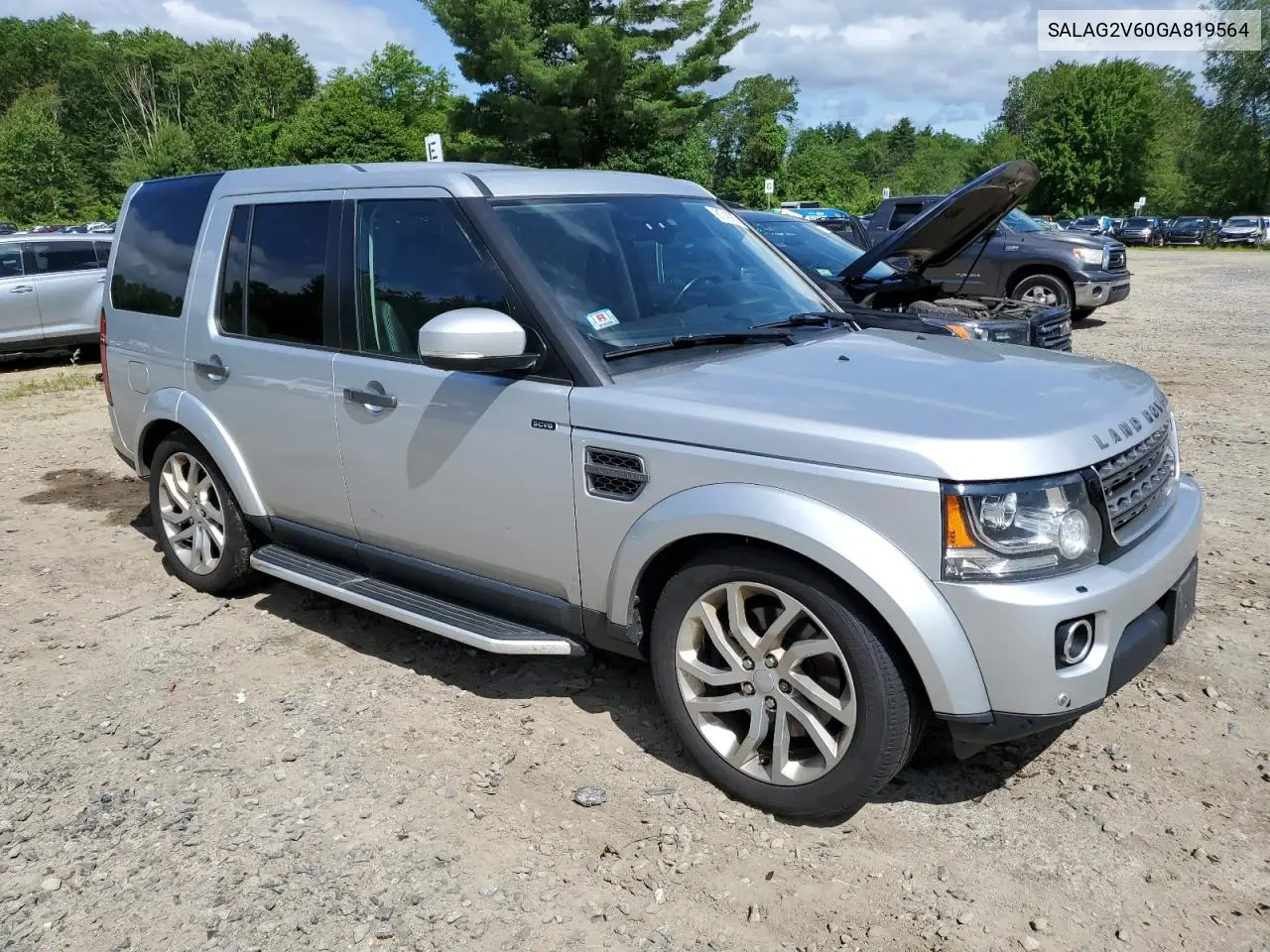 2016 Land Rover Lr4 Hse VIN: SALAG2V60GA819564 Lot: 61740975