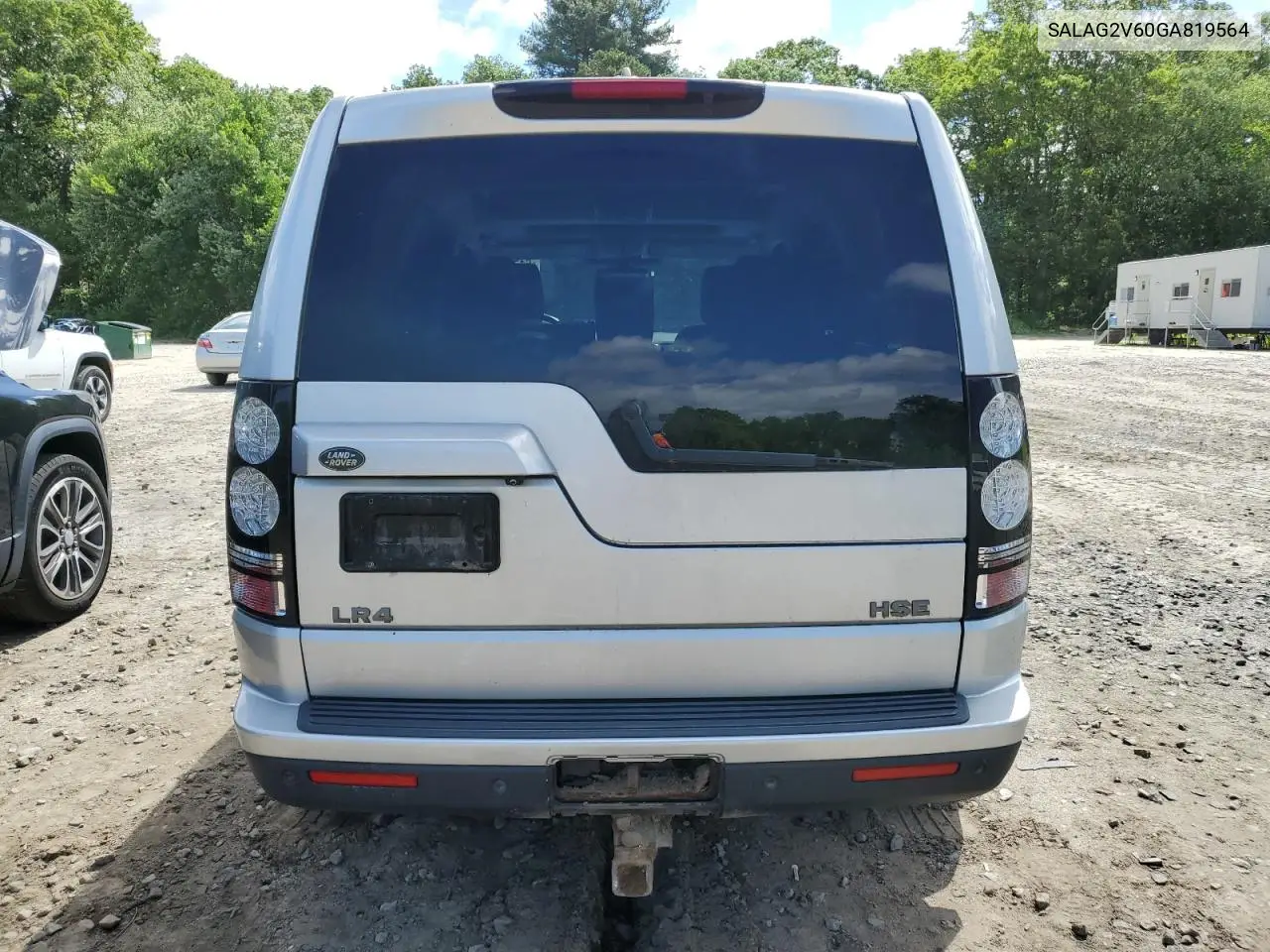 2016 Land Rover Lr4 Hse VIN: SALAG2V60GA819564 Lot: 61740975