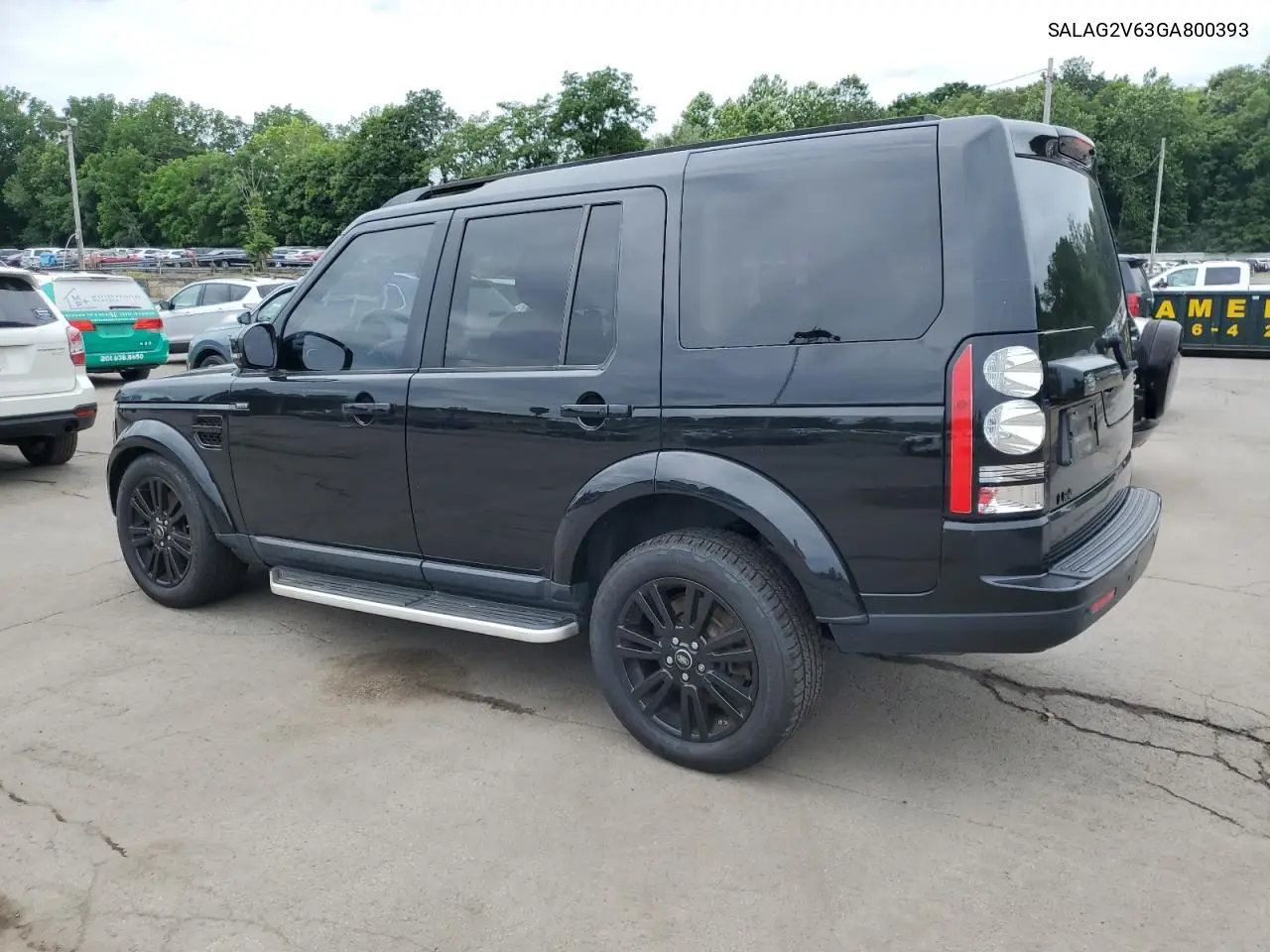 2016 Land Rover Lr4 Hse VIN: SALAG2V63GA800393 Lot: 62300435