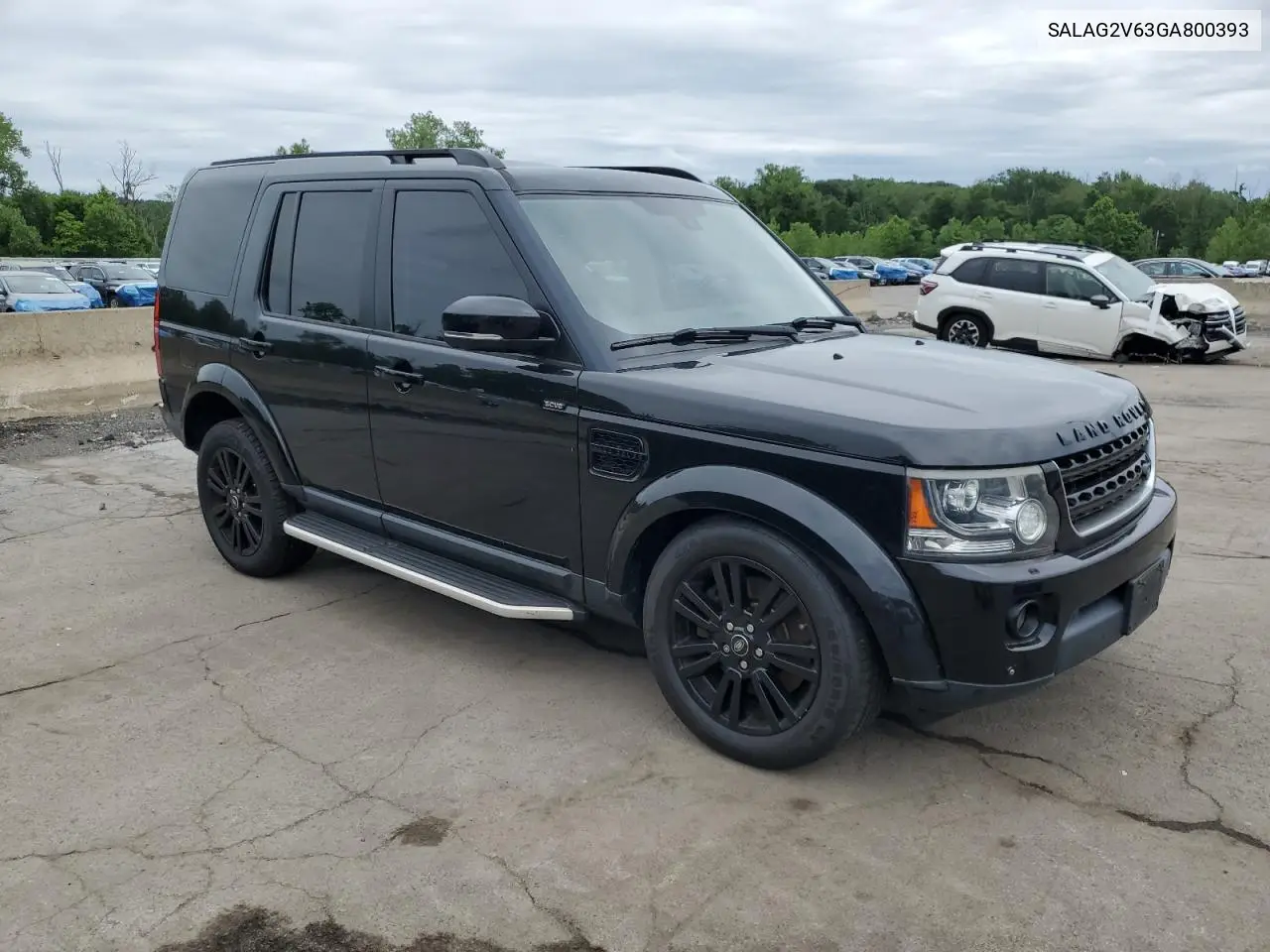 2016 Land Rover Lr4 Hse VIN: SALAG2V63GA800393 Lot: 62300435