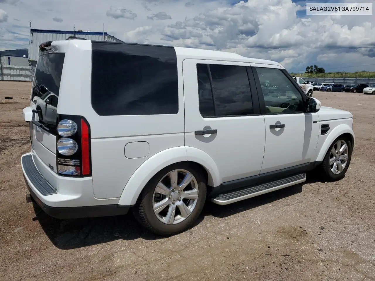 2016 Land Rover Lr4 Hse VIN: SALAG2V61GA799714 Lot: 62491095