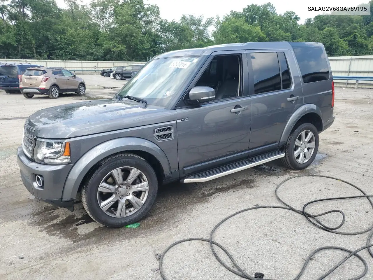 2016 Land Rover Lr4 Hse VIN: SALAG2V68GA789195 Lot: 62680015