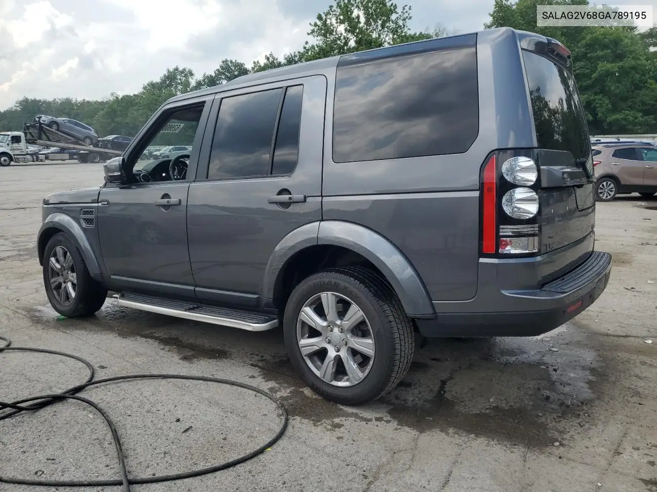 2016 Land Rover Lr4 Hse VIN: SALAG2V68GA789195 Lot: 62680015