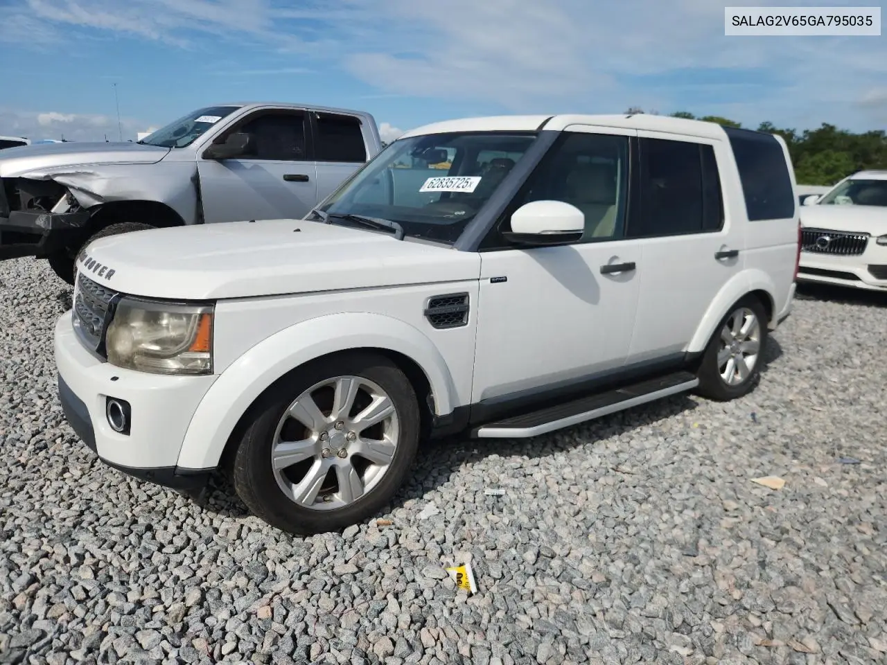 2016 Land Rover Lr4 Hse VIN: SALAG2V65GA795035 Lot: 62835725